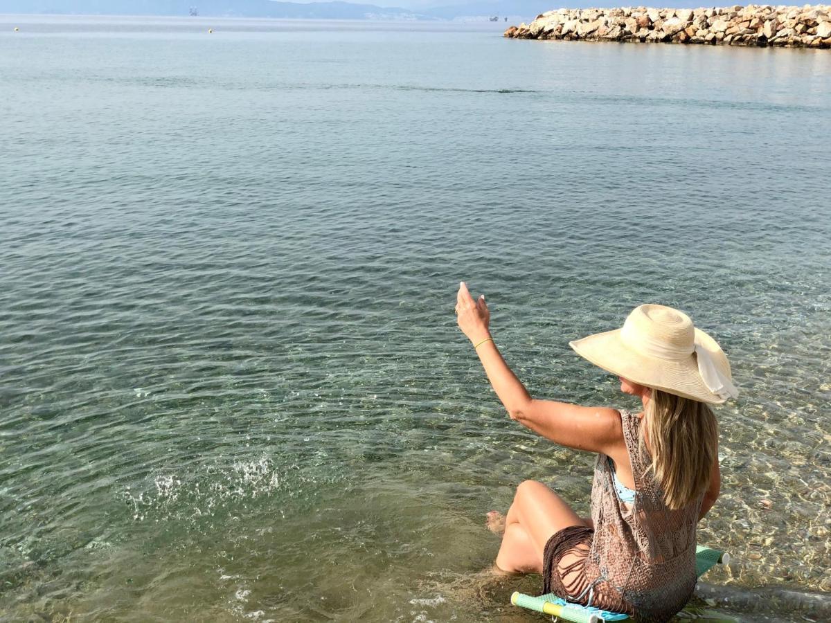 Byblos Mare-The Exclusive Beach Front Villa Skala Sotiros Exterior foto
